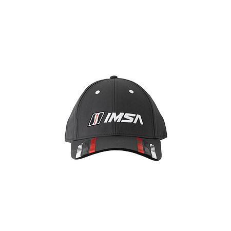 IMSA Racing Stripe Hat Charcoal-1