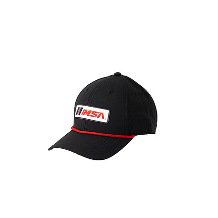 IMSA Trackside Coll Perf Hat Black-2a