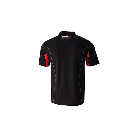 IMSA Trackside Collection Polo Red Black-2