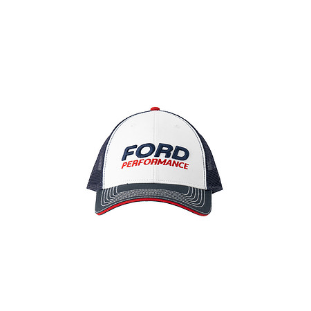 Ford Performance Trucker Hat White Navy-1