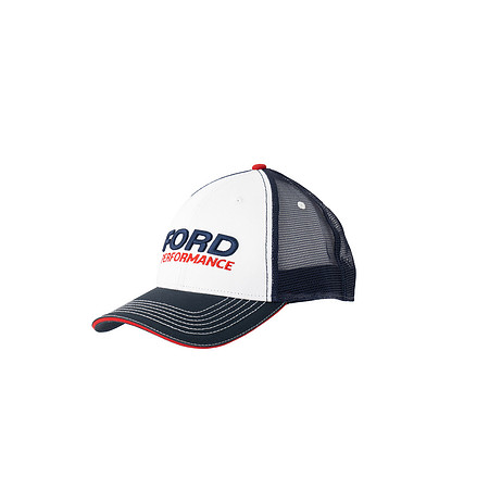 Ford Performance Trucker Hat White Navy-2
