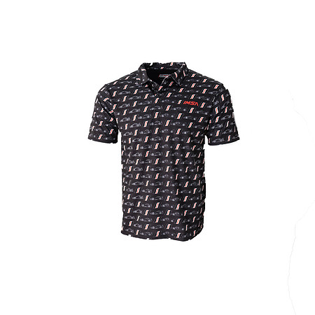 IMSA Apex and Cars Printed Polo Black-1