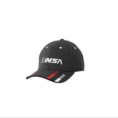 IMSA Racing Stripe Hat Charcoal-2