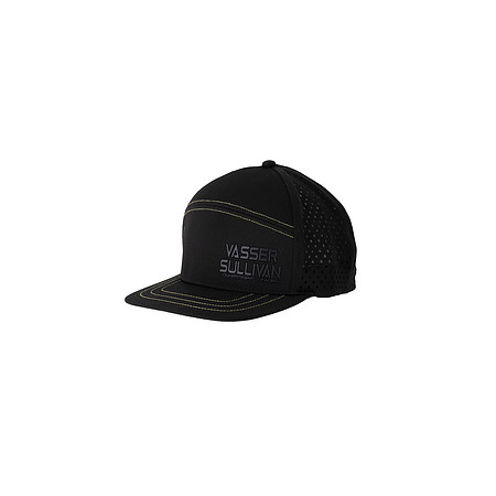 Vasser Sullivan All Black Flatbill Hat-2